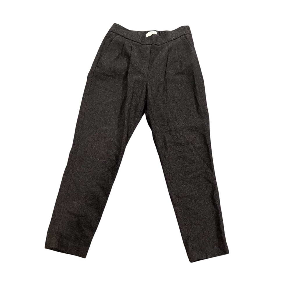 Aritzia Babaton Cohen Pants Size 0 Gray Italian Stretch Wool Cashmere Tapered